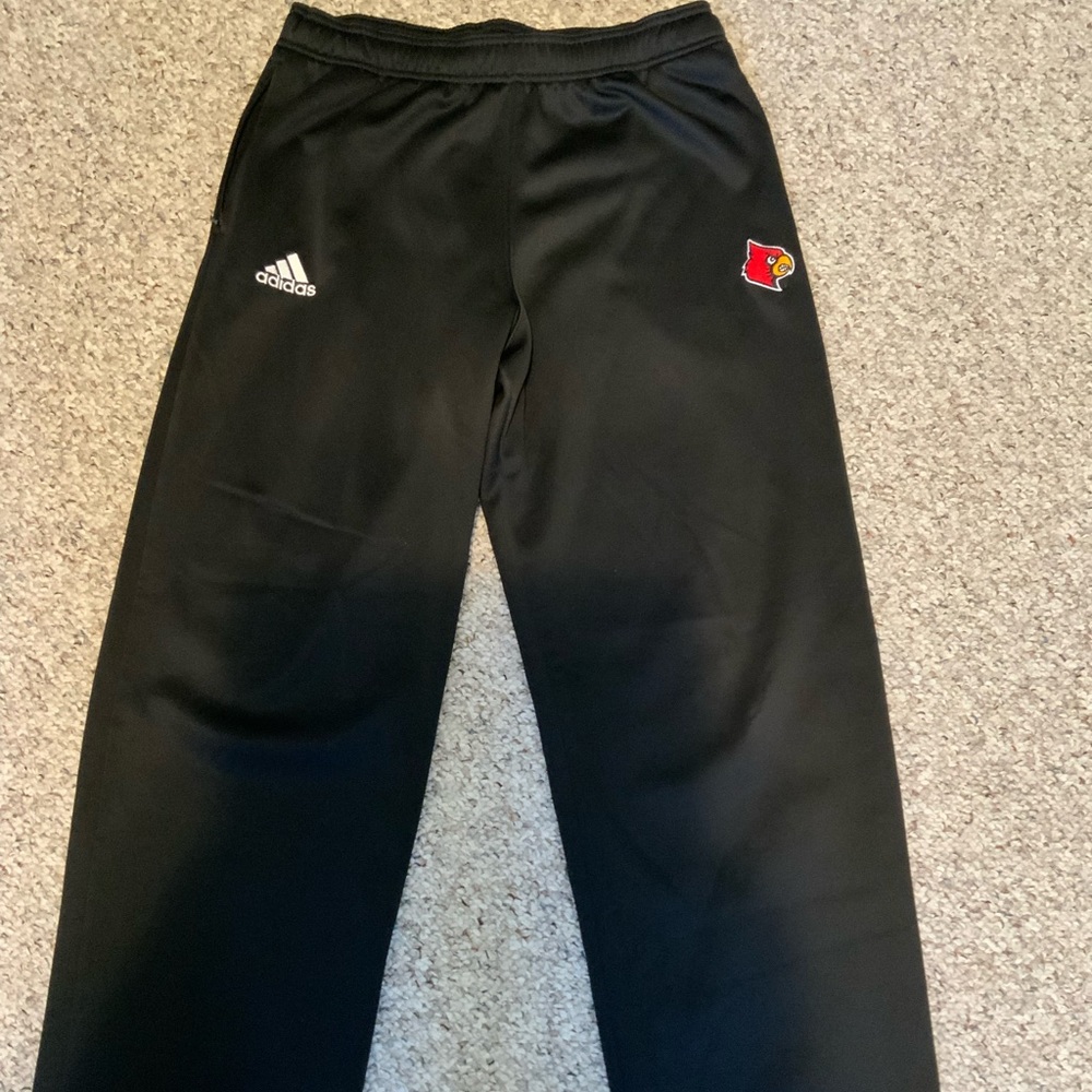 Adidas, Men’s fleeced lined pants, Medium, black